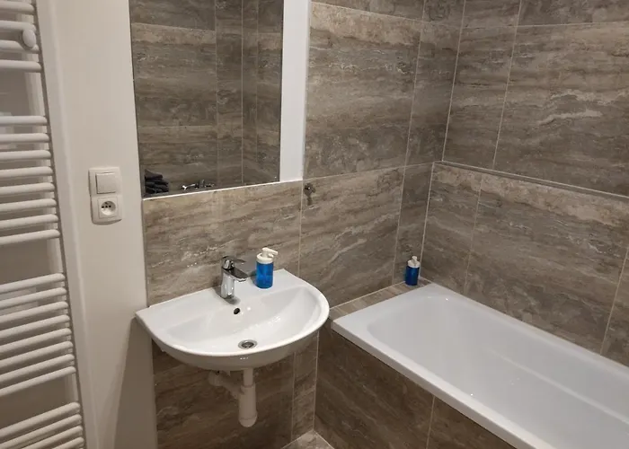 Lägenhet Brand New Two #34 With Free Secure Parking In The Center Prag